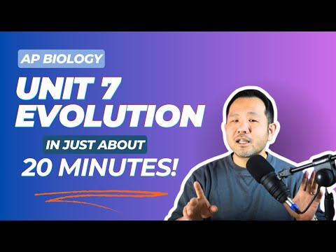 Let’s review the Unit 7 on Evolution in 20 MINUTES!
