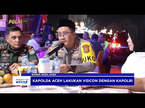 KAPOLDA ACEH BERSILATURAHMI KE WALI NANGGROE DI MOMEN IDULFITRI
