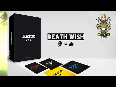 Kickstarter Unboxing - Death Wish (IT'S DEFINITELY BLOOD-pledge)
