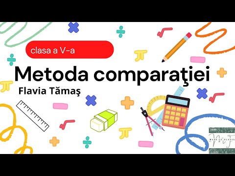 Metoda comparaţiei