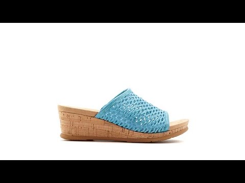 Baretraps Flossey Woven Wedge Slide