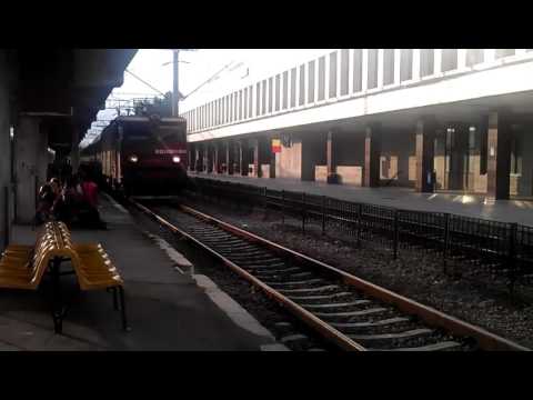 Oprire R 5402 in gara Bacau, Pascani-Bacau-Marasesti (18.06.2016)