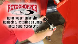 Video Thumbnail for Rotochopper University: How to Replace an Under Rotor Super Screw Belt