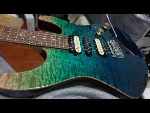 Suhr Modern Pro Plus Curly Sound Demo | Finally got Guthrie's (former) guitar! #suhr #suhrmodern