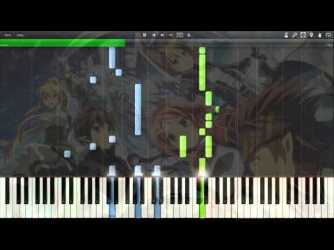 [Synthesia] Aoi Eir - Niji no Oto / 虹の音 ~ Extra Edition (Piano) Main Theme [Sword Art Online]