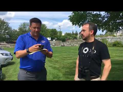 Upcoming solar eclipse: Pinhole projectors, crescent sun shadows