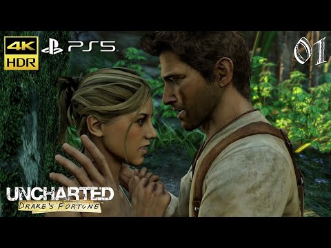 Uncharted 3 - 60FPS All Cutscenes Movie 1080p HD (PS4) Nathan