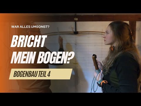 Is my bow firewood? I Bow Building Part 4 with Sabrina Outdoor