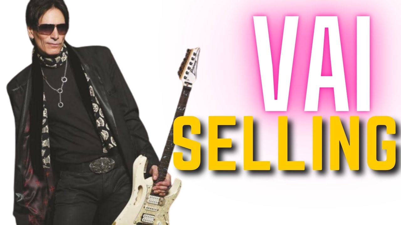 STEVE VAI - Selling His Gear and Guitars