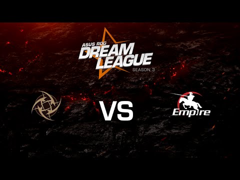 Ninjas in Pyjamas vs. Empire - League Play Game 2 - ASUS ROG DreamLeague Season 3