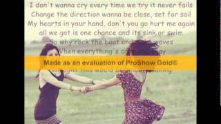 TIMBALAND - Undertow lyrics (feat. Esthero and The Fray)