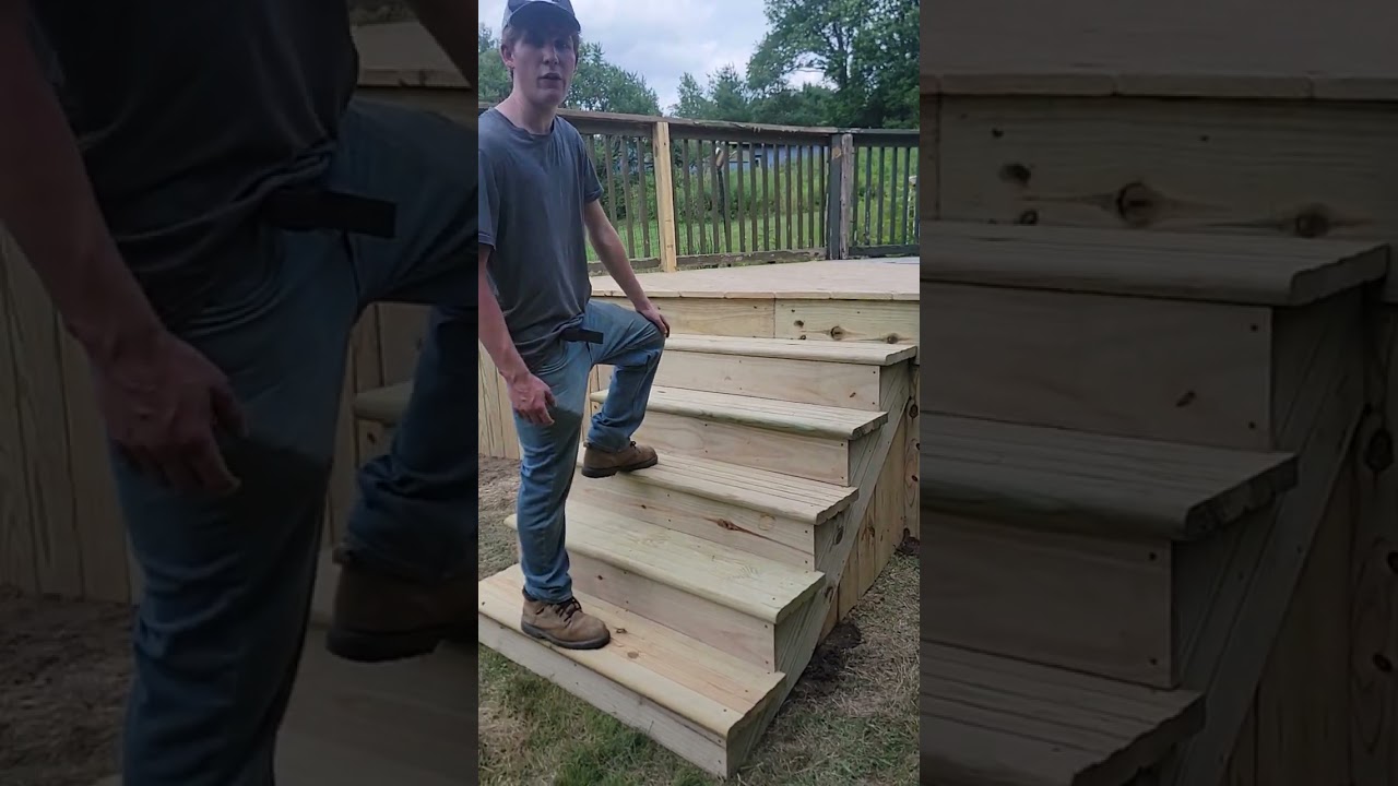 Triangle Deck, what do you think? #fyp #summer #project #diy #shorts