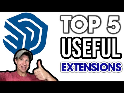 The Top 5 FREE SketchUp Extensions Everyone Should Have!