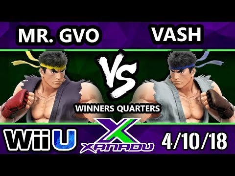 S@X 245 Smash 4 - Mr. GVO (Ryu) Vs. Vash (Ryu)  - Wii U Winners Quarters
