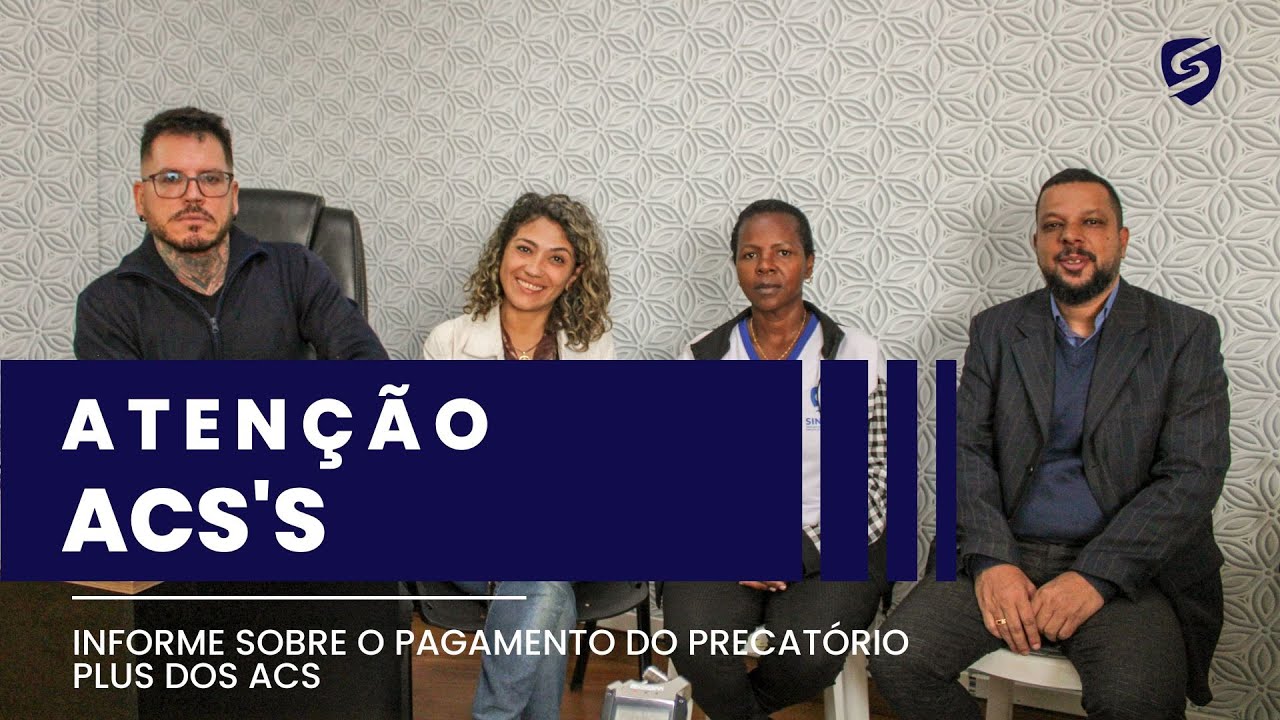 🔵 ATENÇÃO AGENTES COMUNITÁRIOS DE SAÚDE