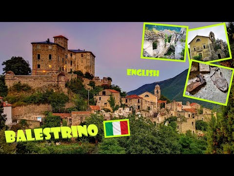 Balestrino, village médiéval abandonné d'Italie