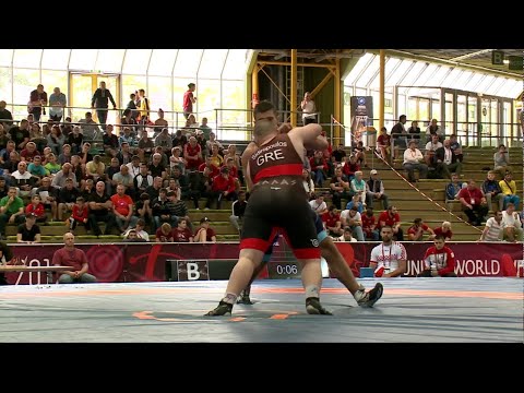 Qual. GR - 120 kg: A. MILKOVIC (CRO) df. I. SIDIROPOULOS (GRE) by FALL, 4-0