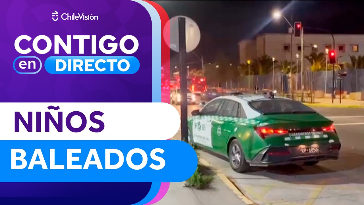 EN MENOS DE 24 HORAS: Dos niños fueron baleados en distintas zonas de Santiago - Contigo en Directo