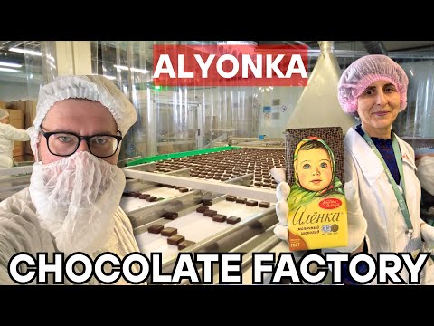 Russia's Best Chocolate (Inside 'Krasnyi Oktyabr' Factory)