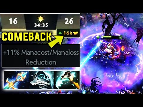 When Miracle Pick Most Buffed Hero Of 7.22f - Beautiful Comeback Dota 2