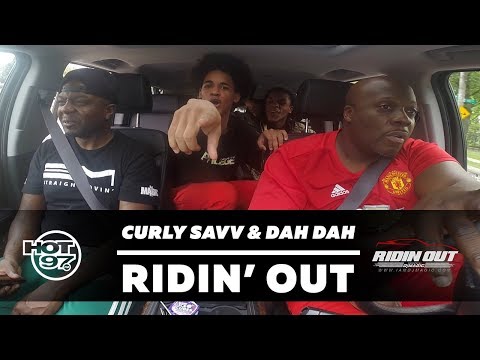 Curly Savv & Dah Dah Freestyle on Ridin Out' w/ DJ Magic