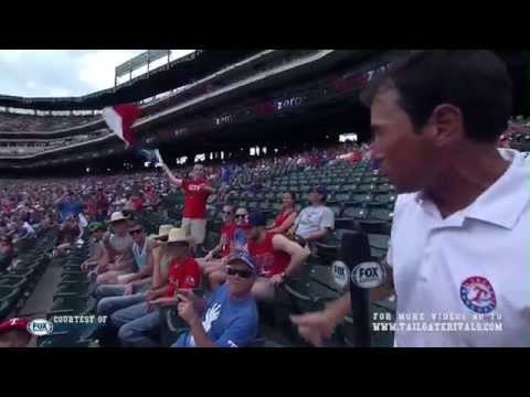 Jim Knox & the Texas Rangers Progressive Fan of the Game: Red Man-Boy