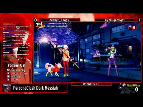 PersonaClash Dark Messiah - P4AU - Winner's R2 - Kyokugenfight vs. Zephyr_Doggy
