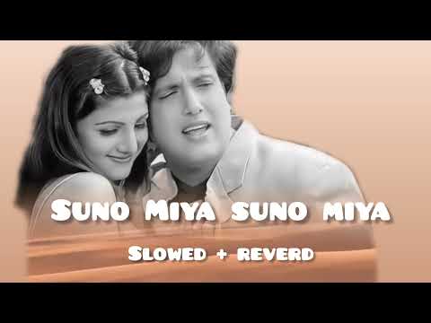 Suno Miya Suno Miya | Slowed + Reverd | lofi |  #bollywoodsongs