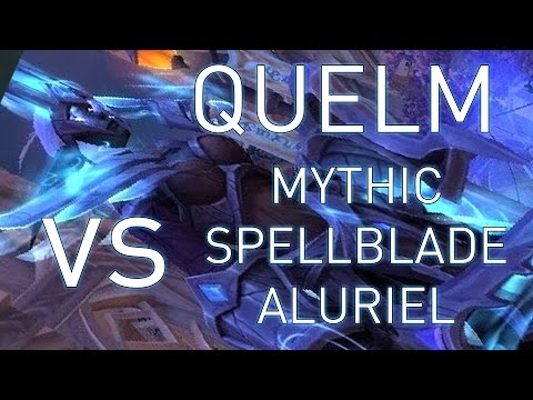 Quelm vs Mythic Spellblade Aluriel (Guardian Druid PoV)