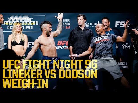 UFC Fight Night 96 Weigh-In Highlights