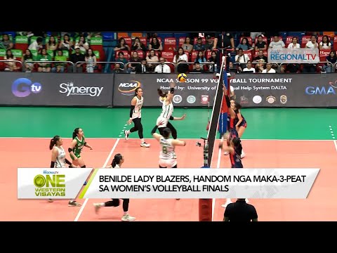 One Western Visayas: Benilde Lady Blazers, handom nga maka-3-peat sa Women’s Volleyball Finals