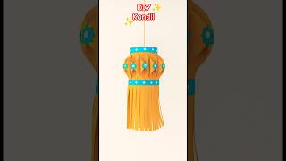 DIY paper lantern for Diwali : Light Up Your Festival of Lights #diwalidecor #papercraft #shorts