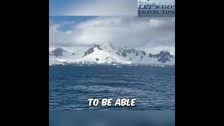 Epic Cruise: Icebergs, Mountains, and Stunning Ocean Views! #shorts