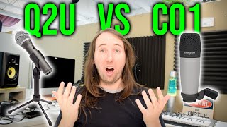 Video thumbnail for Samson Q2U vs C01 Comparison and Review! Dynamic vs Condenser mic! by Tobias Holenstein