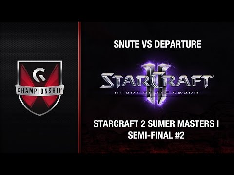 Snute vs Departure - GC's 2015 Starcraft 2 Summer Masters I (Semi-Final #2)