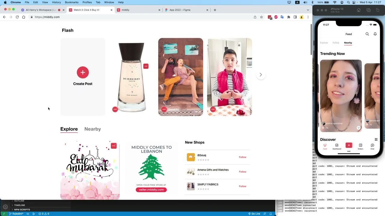 Confidential — Social E-Commerce Marketplace demo thumbnail
