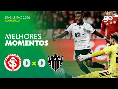 Gols e lances de Internacional x Atlético Mineiro