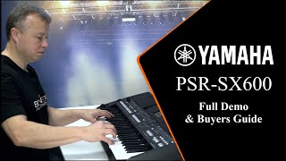 Video thumbnail for Yamaha PSR SX600 Review & In-Depth Buyers Guide by Bonners Pianos & Keyboards