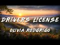 Olivia Rodrigo Drivers License Clean Lyrics