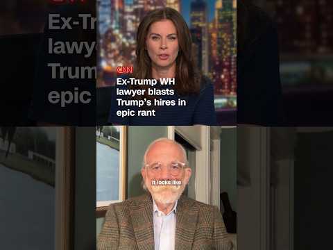 Ex-Trump WH lawyer blasts Trump’s hires in epic rant