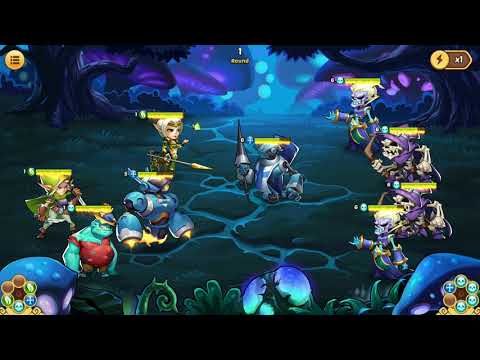 Idle Heroes | How did I defeat the Warrior Bone Archer?! with Idle Heroes Gameplay video