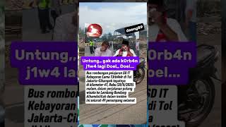 Download lagu Bus wisata T3rbakar di tol jakarta cikampek 😱#trending #viralvideo #shorts mp3