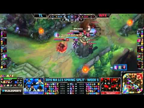 [Highlights] Team Liquid vs Winterfox NA LCS Spring 2015 W5D1   TL vs WFX