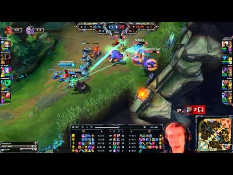 Game commentée - Mid gold - Une Kalista patiente et un Panthéon sniper x)