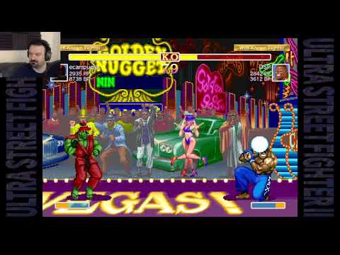 Ultra Street Fighter 2 MP: Sept. 3, 2017 pt26 - One of the Worst Players Ever Wins BC of Lag
