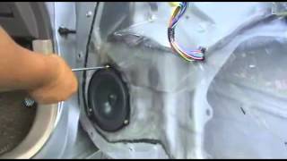 Terios - 01. Pemasangan Tweeter & Speaker 6" di Tiap Pintu