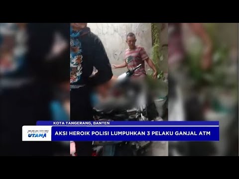 PELAKU GANJAL ATM DITANGKAP
