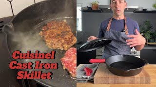 Cuisinel 12-inch Cast Iron Skillet with Lid Demo and Review