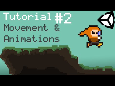 Unity 5 2D Platformer Tutorial - Part 2 - Movement, Animation