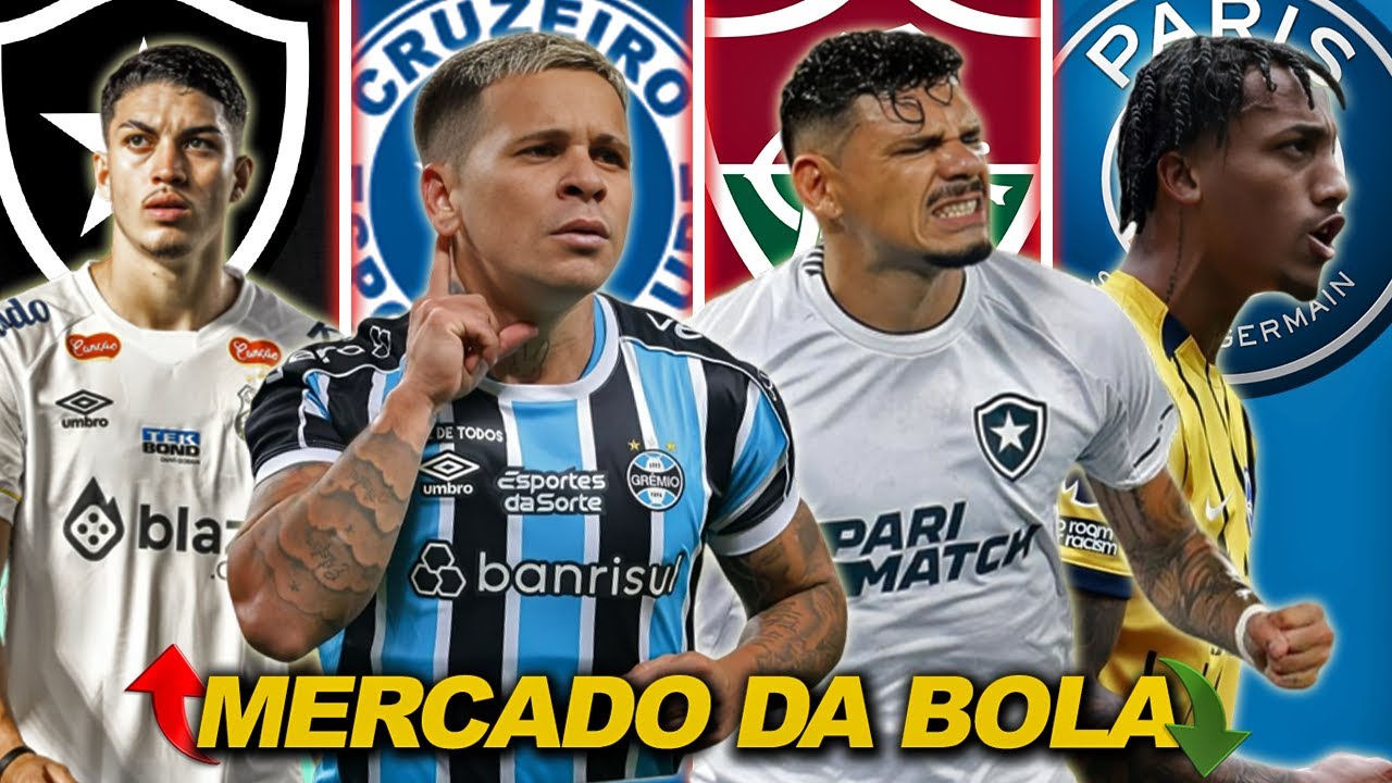 MERCADO DA BOLA | Cruzeiro tenta Soteldo, Fluminense na briga por Tiquinho Soares, João Pedro no PSG